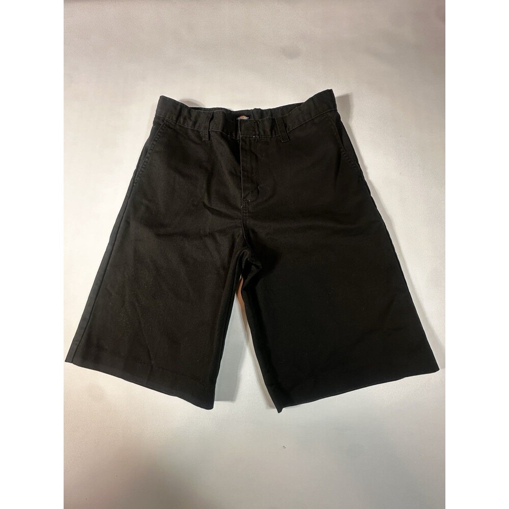 Dickie's Boys Shorts Navy Blue Uniform School Adjustable Waist Size 16